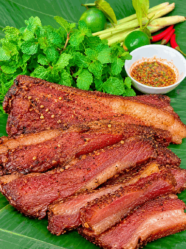 Thịt Lợn Gác Bếp Nàng Then
