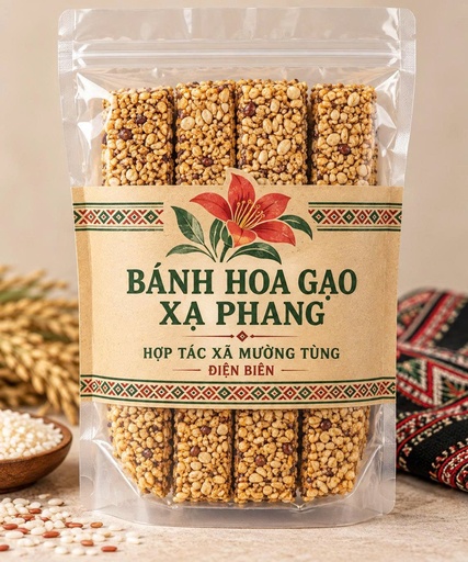 Bánh Hoa Gạo Xạ Phang