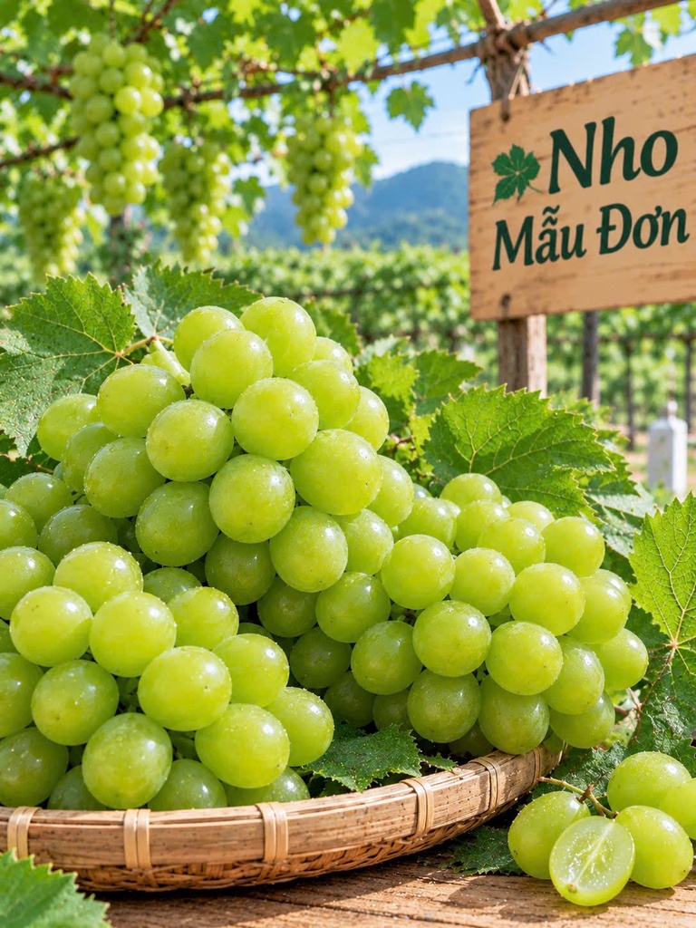 Nho Mẫu Đơn Mường Cúc