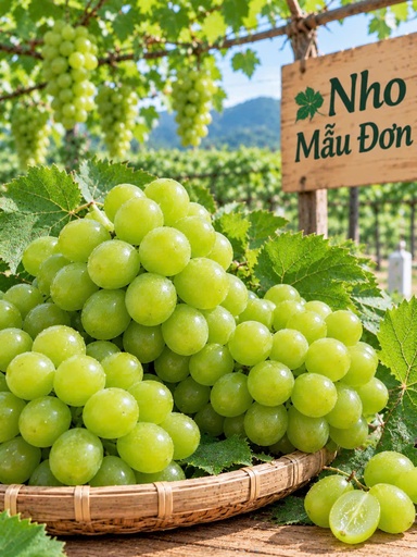 Nho Mẫu Đơn Mường Cúc