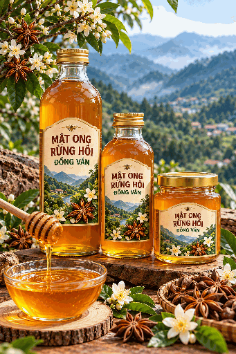 Mật Ong Rừng Hồi Đồng Văn
