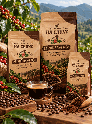 Cà Phê Rang Mộc Hà Chung